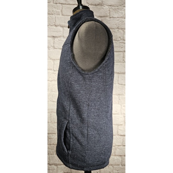 Magellan Outdoors Size Medium Blue Grey Vest - Picture 6 of 12